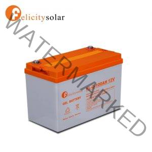 12v 100ah gel solar battery